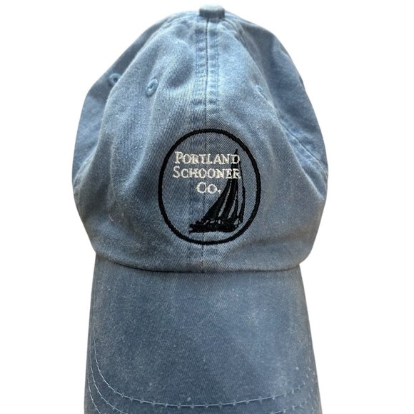 Portland Schooner Co. Embroidered Baseball Cap MAINE Sailing Sail Boat Dad Hat - Picture 3 of 7